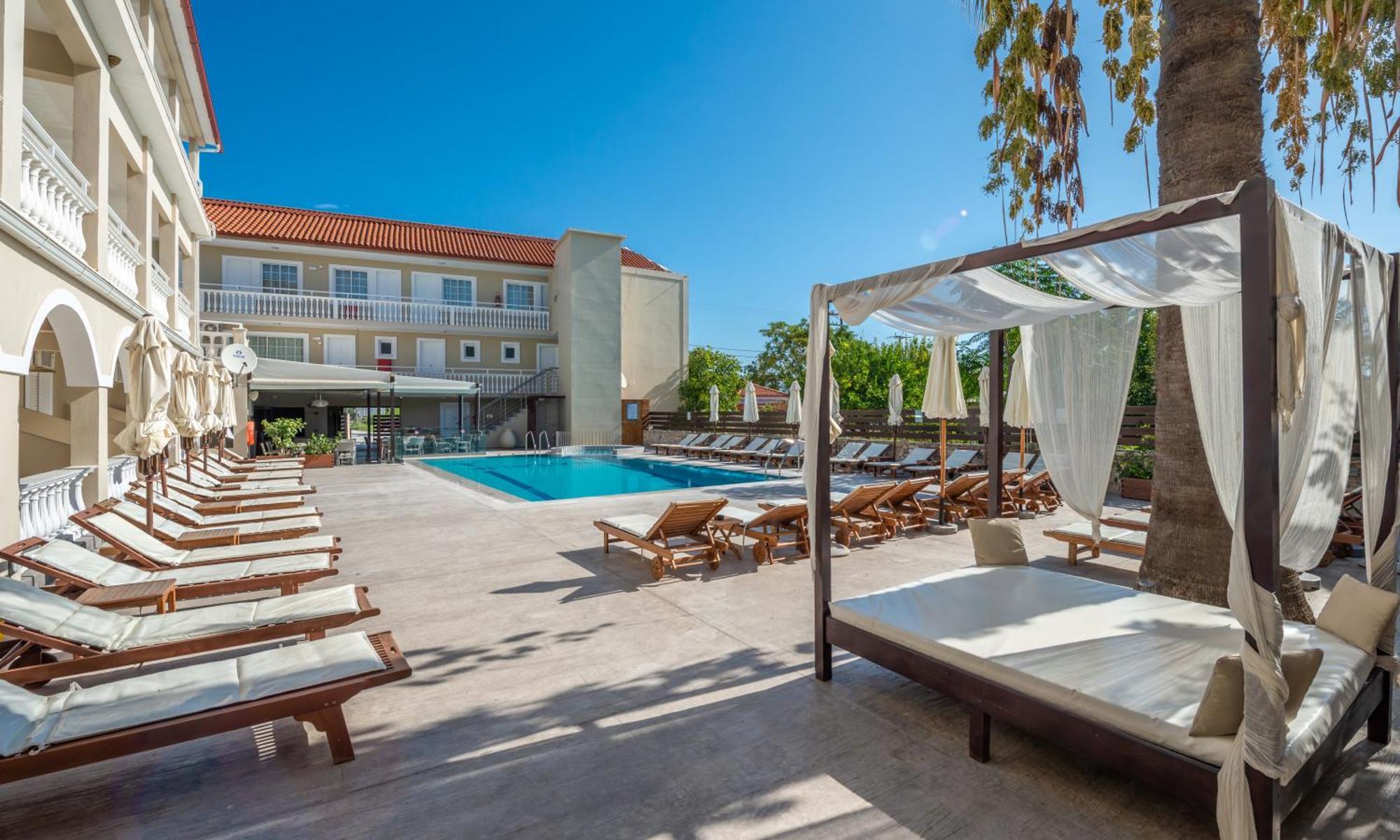 Natalie Hotel Laganas Exteriör bild