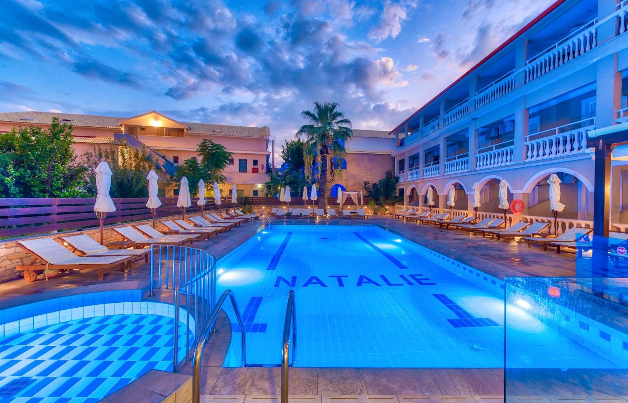 Natalie Hotel Laganas Exteriör bild