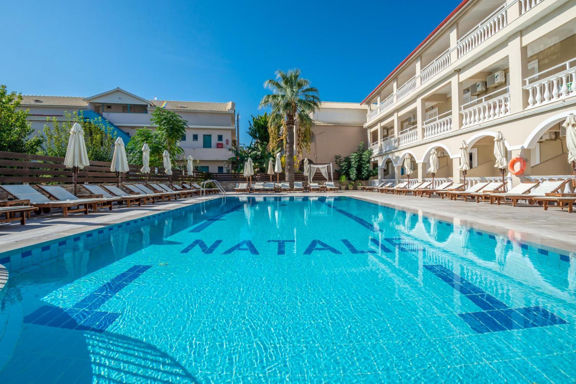 Natalie Hotel Laganas Exteriör bild