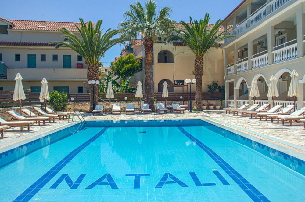 Natalie Hotel Laganas Exteriör bild